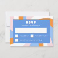 Modern Swirl Star of David Custom Bar Bat Mitzvah