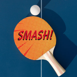 Modern Table Tennis Smash Red Colour Ping Pong Paddle