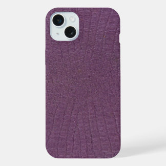  Modern Taupe Croc Leather Texture iPhone 15 Plus Case