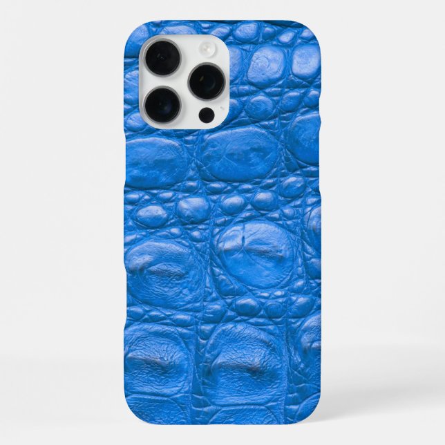  Modern Taupe Croc Leather Texture iPhone Case (Back)
