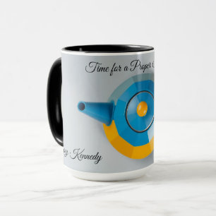 Modern Tea Ritual Proper Sit Down Custom Mug