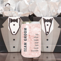 Modern Team Groom Groomsmen Gift