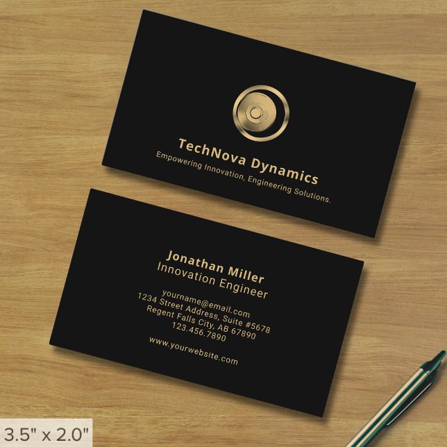 Modern Technology Business Cards (Creator Uploaded)