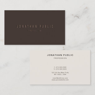 Modern Template Elegant Luxury Create Your Own Business Card