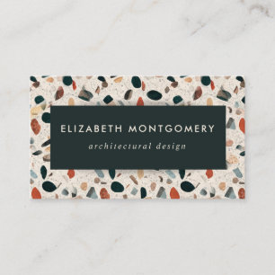 Modern Terrazzo Business Card