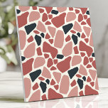 Modern Terrazzo Design in Red and Black Tile<br><div class="desc">Transform your space with this modern terrazzo-inspired design, showcasing a striking pattern of irregular red, pink, and black stone shapes on a cream background. This eye-catching piece is perfect for creating stylish backsplashes, decorative wall accents, or artistic interior upgrades. Its contemporary style pairs beautifully with mid-century modern and retro-inspired décor,...</div>