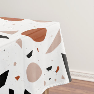 Modern Terrazzo Geometric Abstract Boho Tablecloth