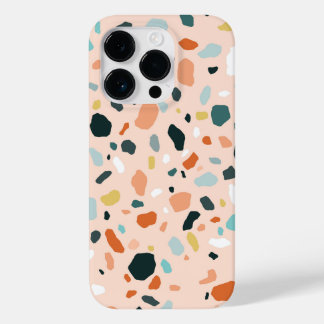 Modern Terrazzo Stone Texture Pattern Case-Mate iPhone 14 Pro Case