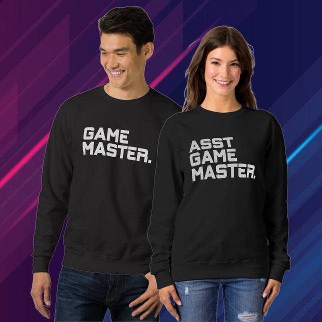 Modern Text Assistant Game Master Women's Matching Sweatshirt (Creator Uploaded)