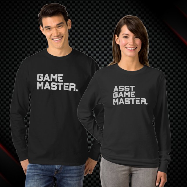 Modern Text Asst Game Master Women's Long Sleeve T-Shirt (Creator Uploaded)