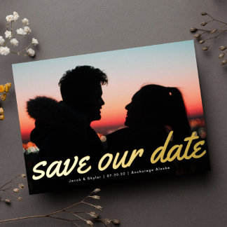 Modern Text Multi Photo Announcement