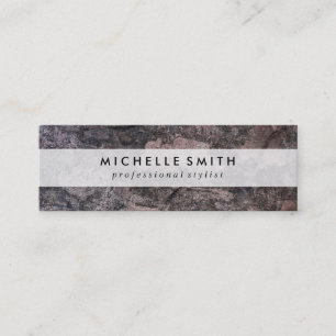 Modern Texture Mini Business Card