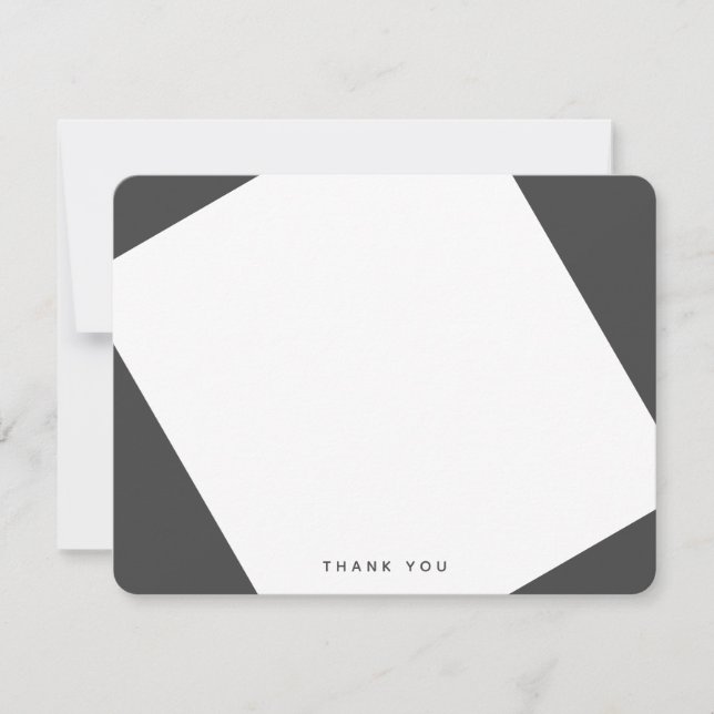Modern Thank You Card (Front)