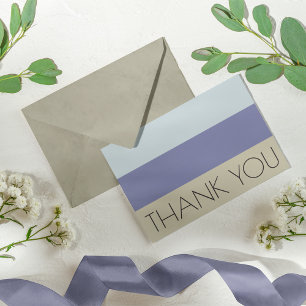 Modern Thank You Card