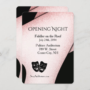 Modern Theatre Invitation