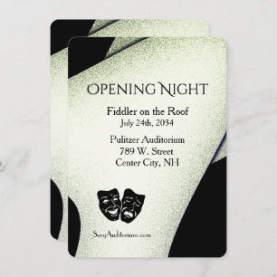 Modern Theatre Invitation