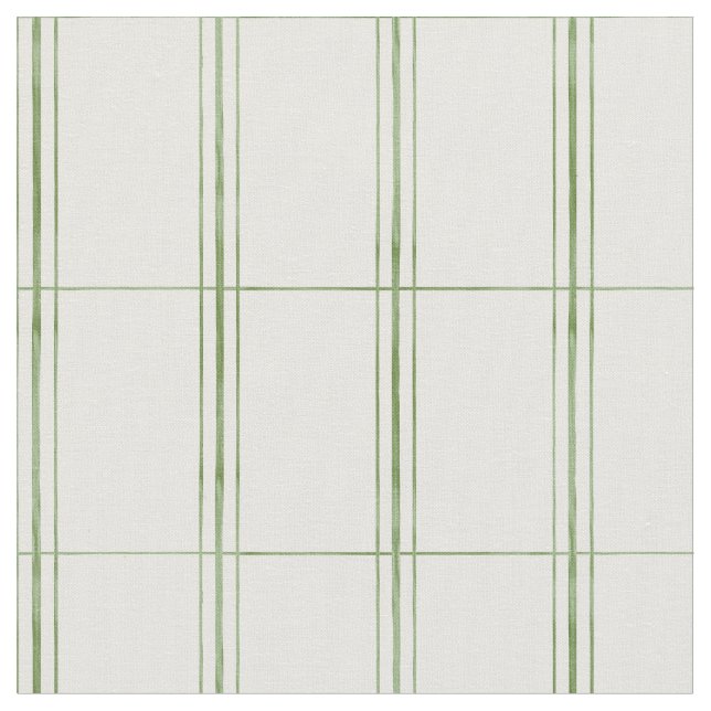 Modern Thin Stripes green  Fabric (Close Up)