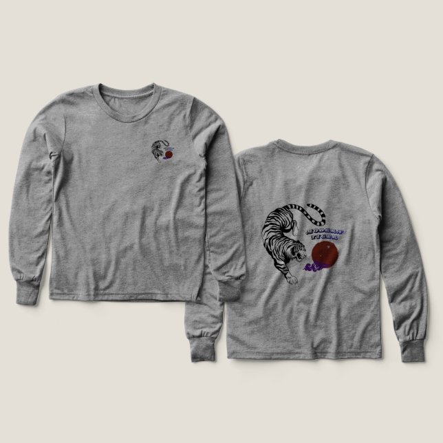 Modern Tiger Graphic Art (Design Front & Back)