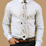 Modern Tools Pattern Whimsical Fun Tie<br><div class="desc">This design features modern pattern tools,  for dad fathers grandpa day,  hammer handyman hardware construction,  work repair trendy stylish,  tools of the trade,  repair father's day for him,  whimsical white grey,  minimalist and modern</div>