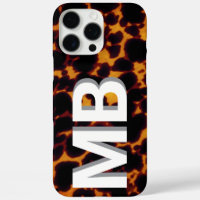Modern Tortoiseshell Monogram