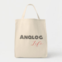 Modern tote bag | analogue life