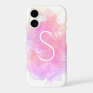 Modern Transparent Layers/Magenta Peach & Pink