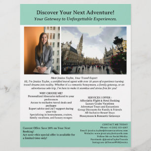 Modern Travel Agent Flyer