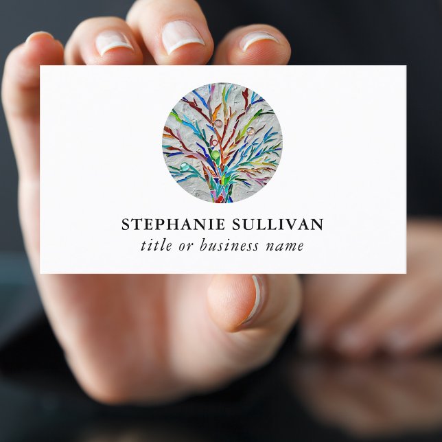 Modern Tree of Life Professional Business Card (Creator Uploaded)