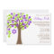 Modern Tree of Life Purple Green Bat Mitzvah