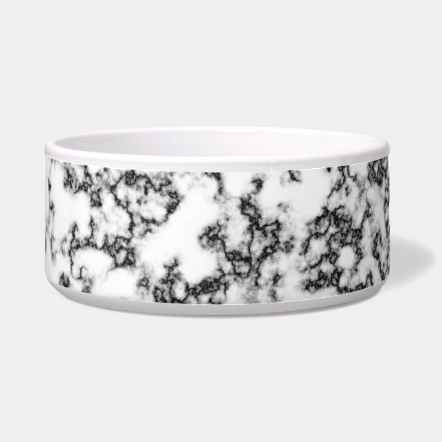 Modern Trending Marble Pet Bowl (Front)