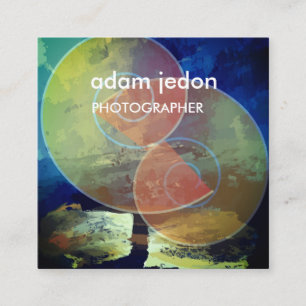 Modern Trends, Geometrical  Square Business Card