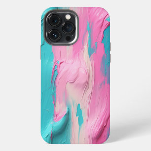 Modern Trendy 3D Oil Paint Pastel No. 1031 iPhone 13 Pro Max Case