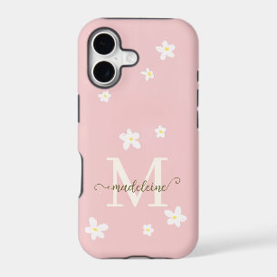 Modern Trendy Boho Chic Gold Yellow Daisies Girly