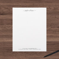 Modern Trendy Calligraphy Script Personalised