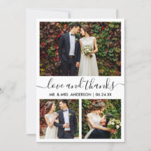 Modern Trendy Calligraphy Script Wedding 3 Photo