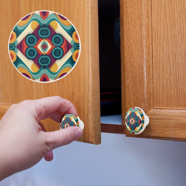 Modern Trendy Colours Ceramic Knob (Creator Uploaded)