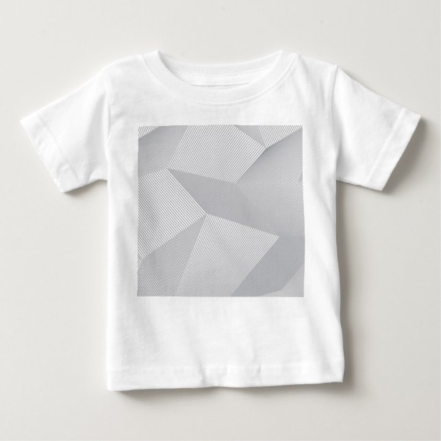 Modern, trendy, cool, simple, artistic pattern baby T-Shirt (Front)