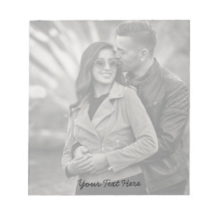Modern Trendy Create your own photo and Text       Notepad