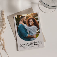 Modern trendy curved photo 
