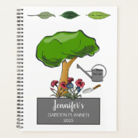 Modern trendy cute garden gardening