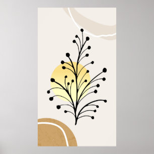  Modern trendy design  Poster