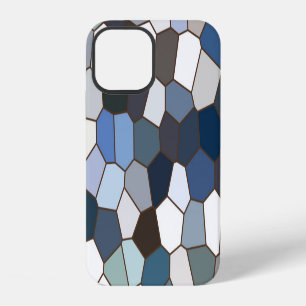 Modern Trendy Earth Toned Pattern iPhone 12 Case