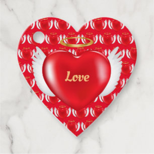 Modern Trendy Elegant Best Popular Love Floral Favour Tags