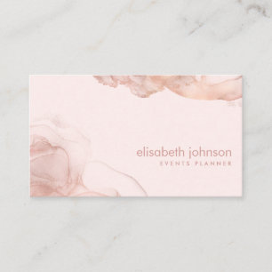 Modern Trendy Elegant Professional Makeup Artist   Business Card