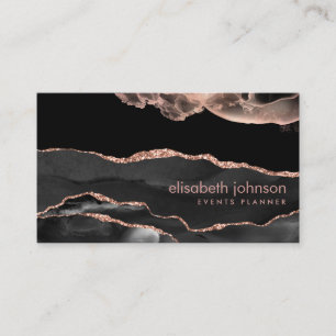Modern Trendy Elegant Professional Makeup Artist Business Card