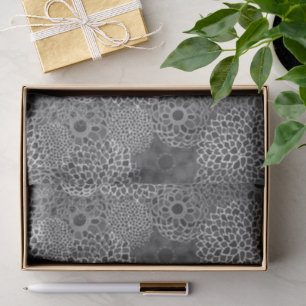 Modern Trendy Floral Pattern Tissue Paper