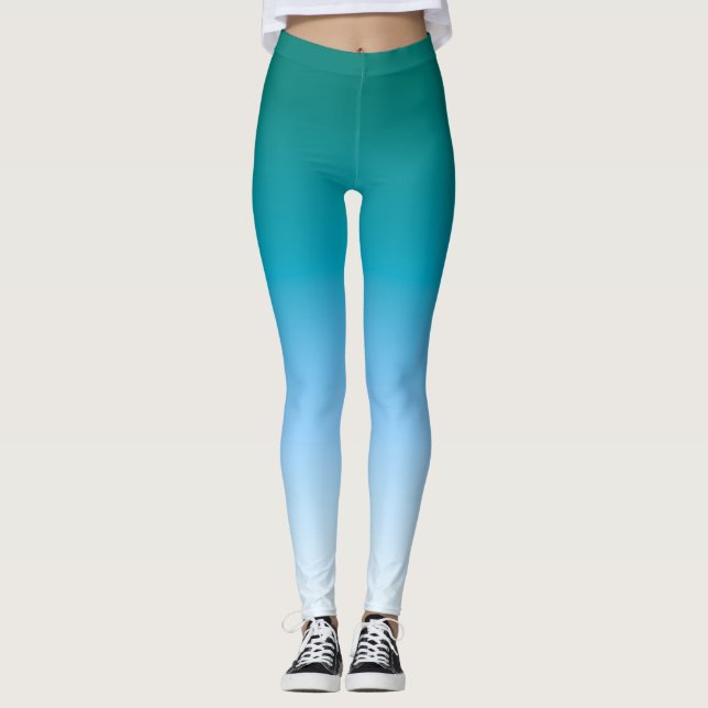 Modern trendy Ombre Leggings (Front)