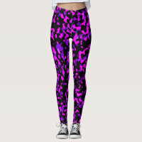 Modern Trendy Pink and Purple Camouflage Pattern