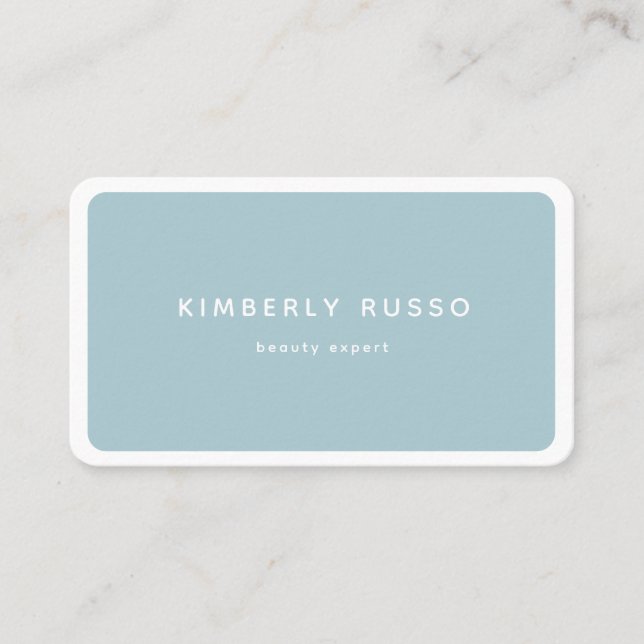 Modern, Trendy, Salon Appointment Card (Front)