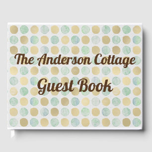 Modern Trendy Vacation Rental   Cottage   Guests Guest Book